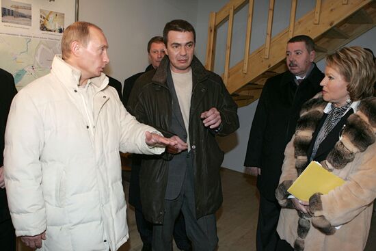 Vladimir Putin in St. Petersburg 
