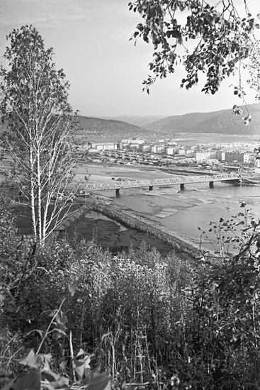 Kuznetsk coal basin, Mezhdurechensk, panorama