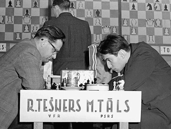 Chess, match, Teschner, Tal
