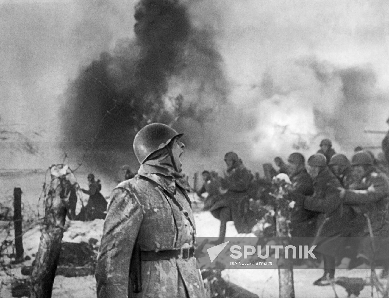 "The Battle of Stalingrad" film still