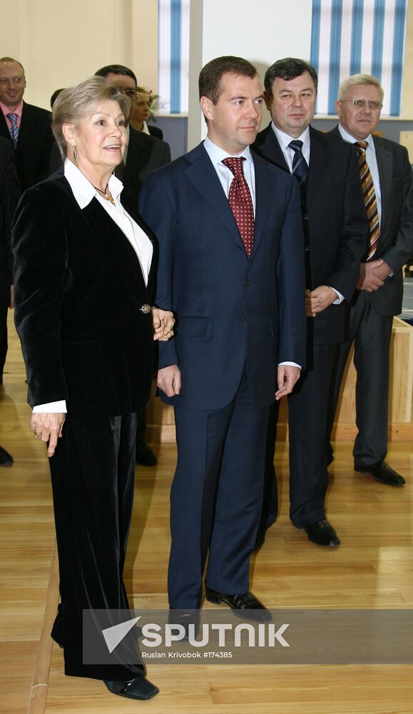 Dmitry Medvedev Anatoly Artamonov Larisa Latynina