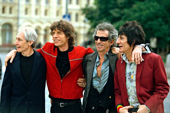 Rolling stones, rock group, Moscow