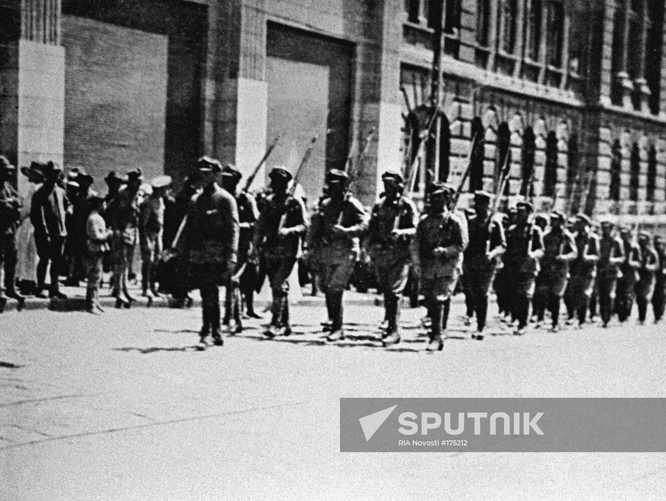 Vladivostok troops 1918