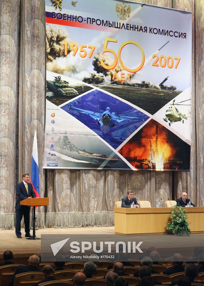 Military-Industrial Commission in session