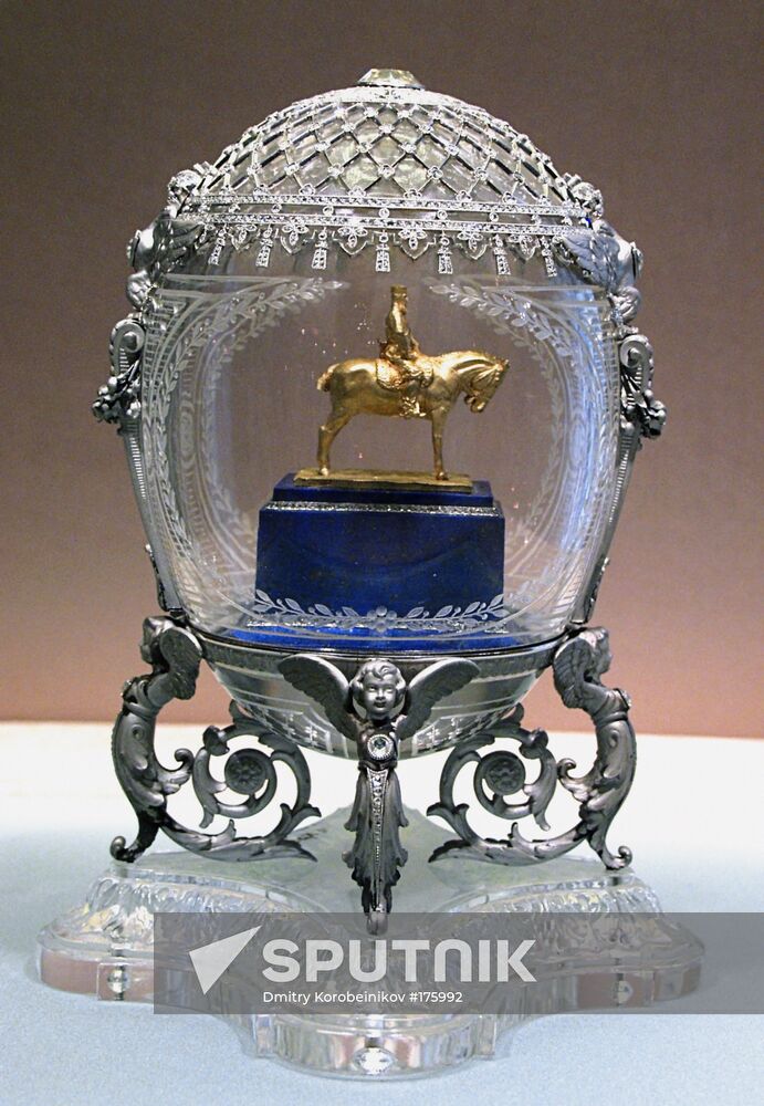 Faberge Easter egg exhibition