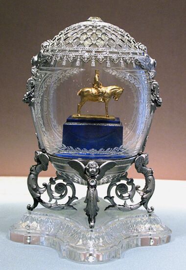 Faberge Easter egg exhibition