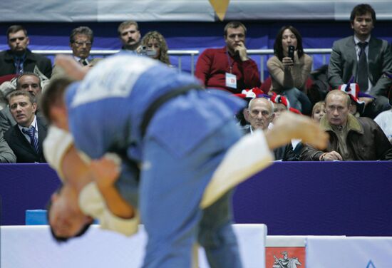 Vladimir Putin judo European Cup