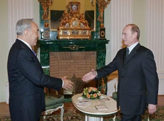 Vladimir Putin, Nursultan Nazarbayev