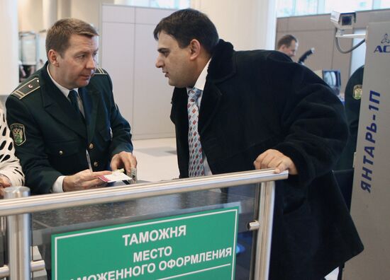 Domodedovo Customs'  work
