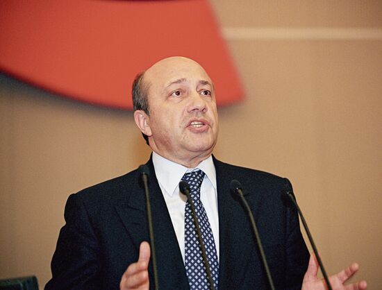 Igor Ivanov Minister of Foreign Affairs 