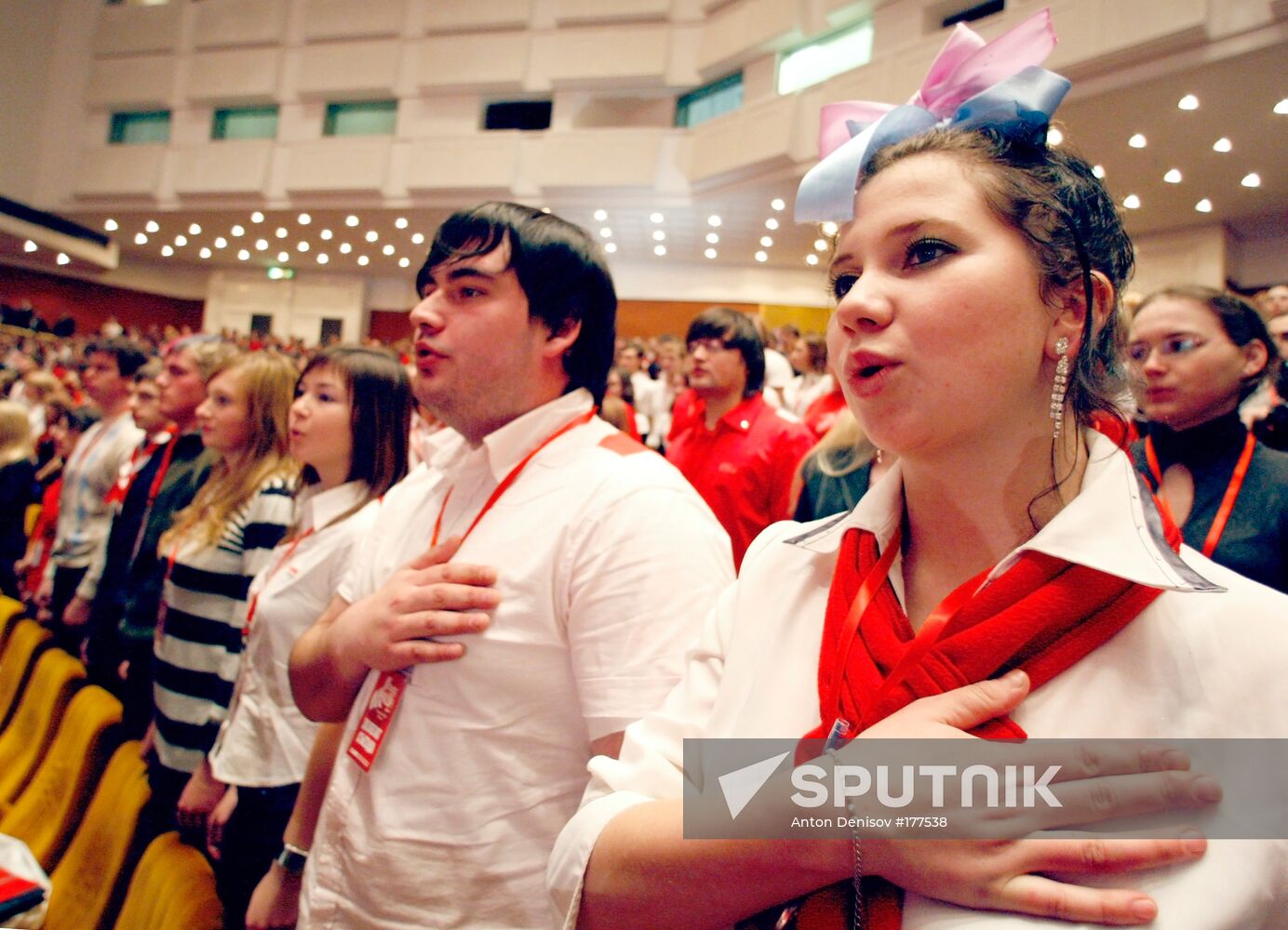 The third congress of the Nashi movement.
