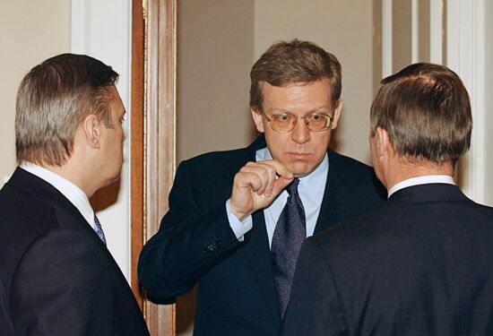 Cabinet Mikhail Kasyanov Alexei Kudrin Sergei Ivanov 