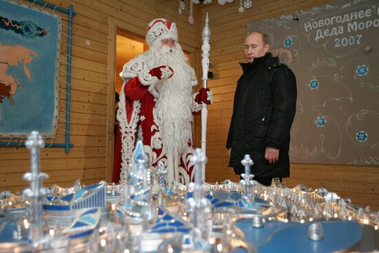 Vladimir Putin  Grandfather Frost