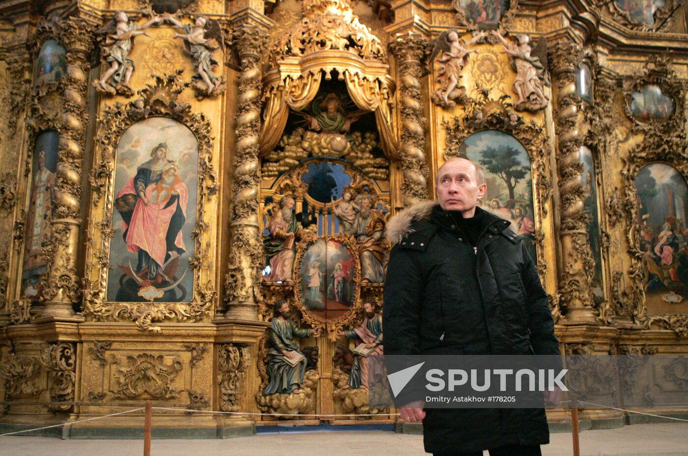 Vladimir Putin  monastery