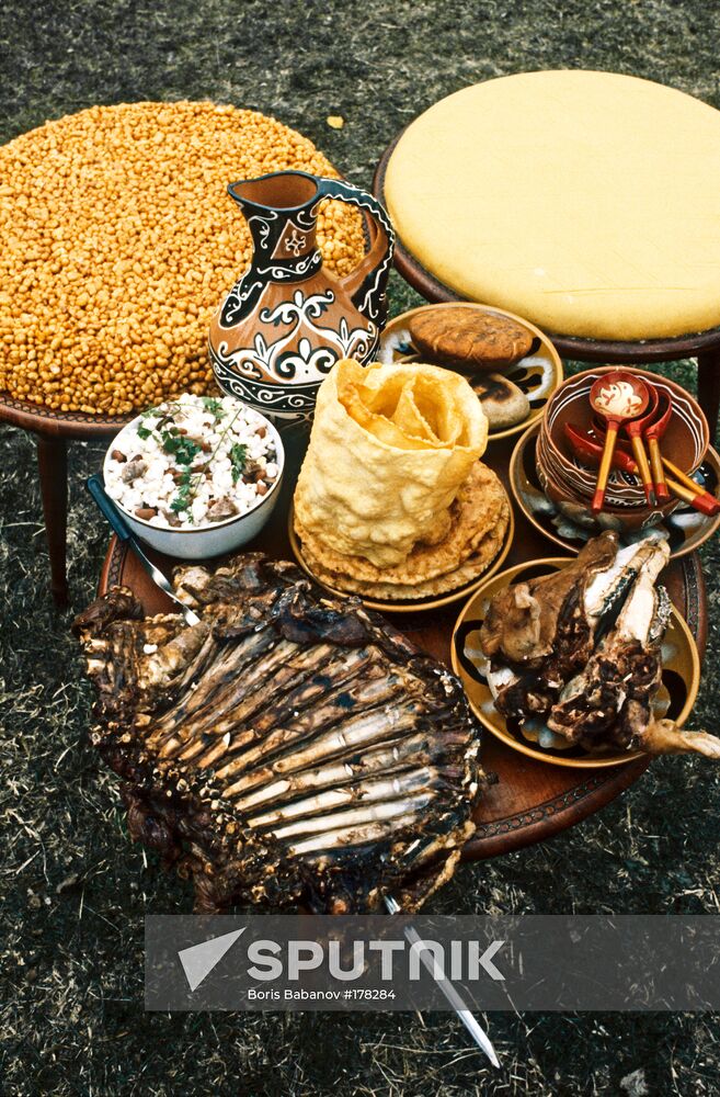 Kabardino-Balkaria national cuisine dishes