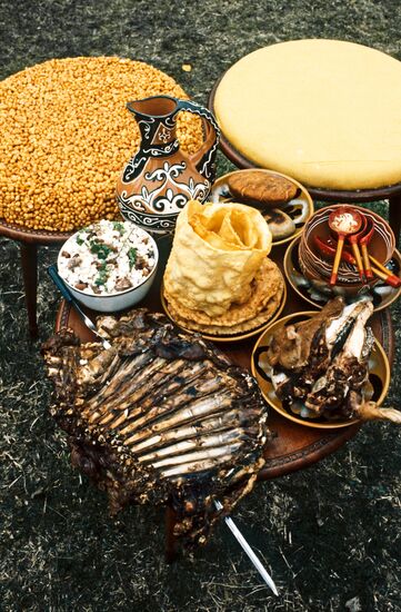 Kabardino-Balkaria national cuisine dishes