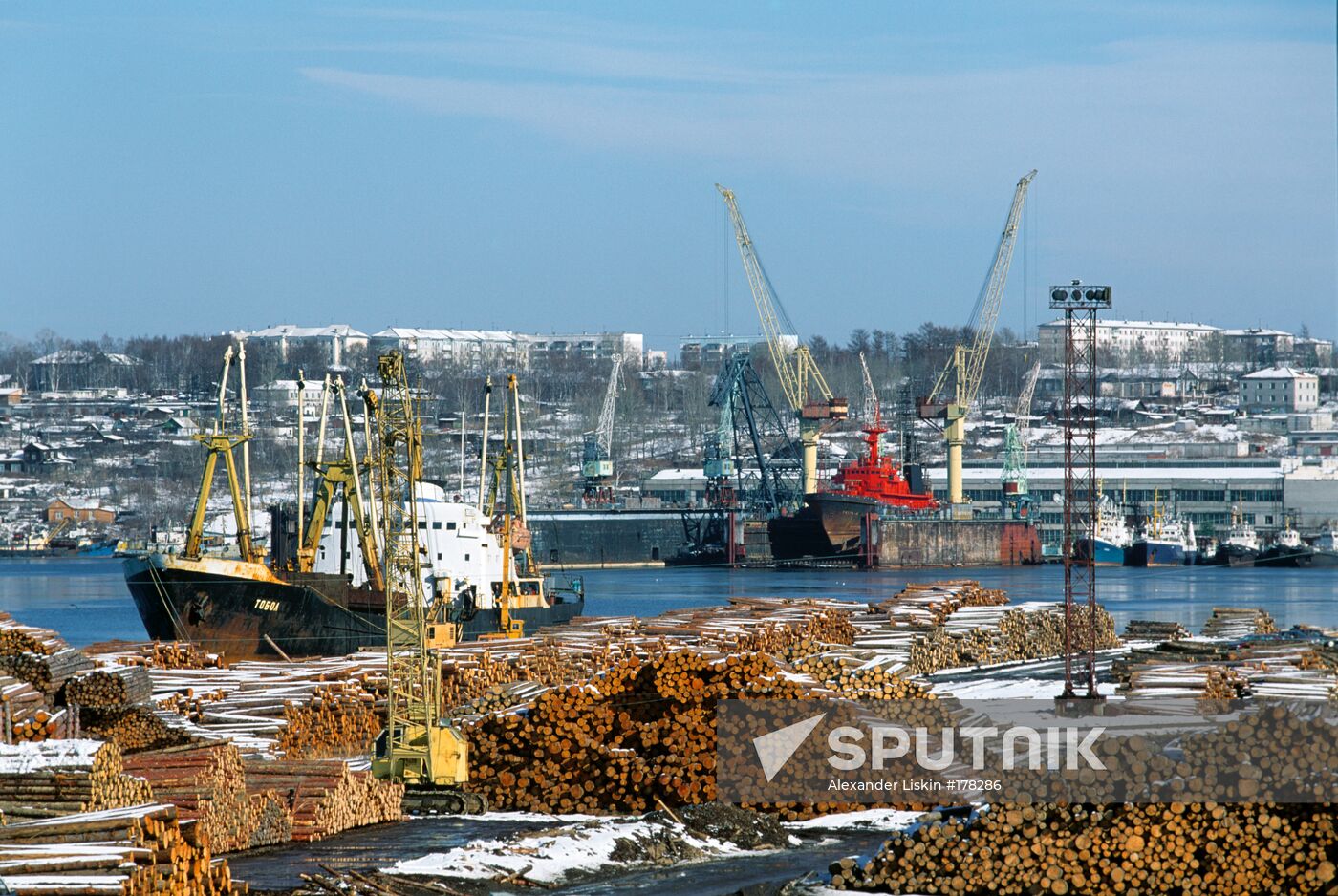 Khabarovsk Territory Sovetskaya Gavan seaport