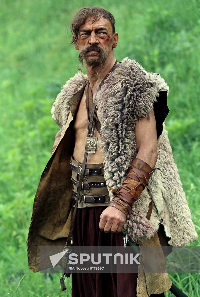 Shooting of the film "Taras Bulba"