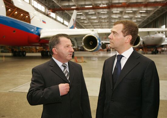 Dmitry Medvedev and Mikhail Shushpanov
