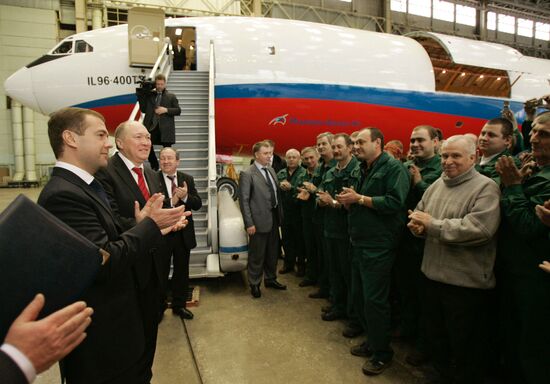 Dmitry Medvedev, Mikhail Shushpanov,  Alexei Fedorov