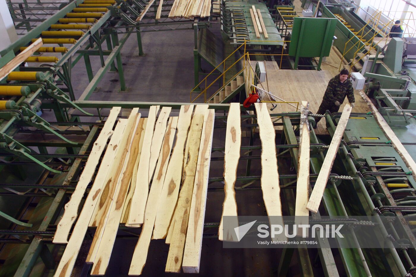 Timber-processing works