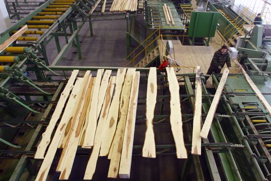 Timber-processing works