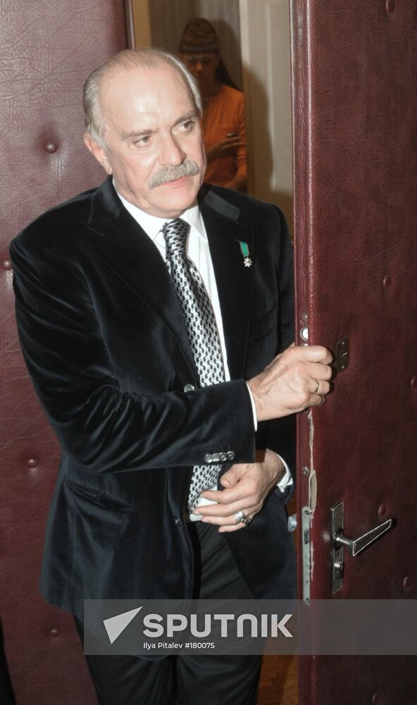 Film director Nikita Mikhalkov