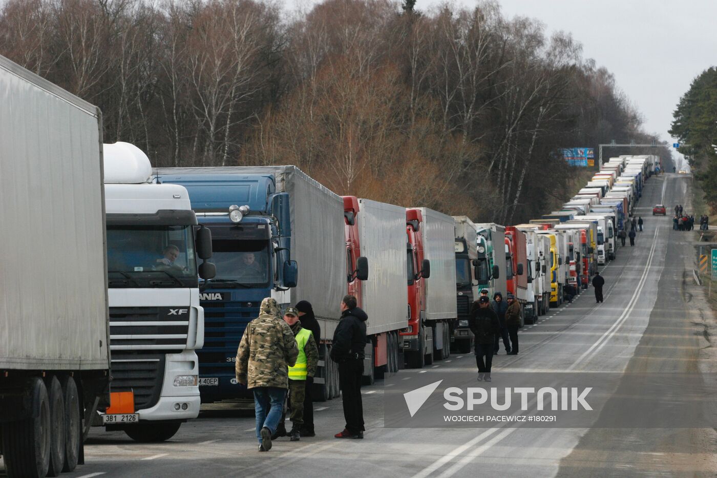 Strike by Polish customs officers