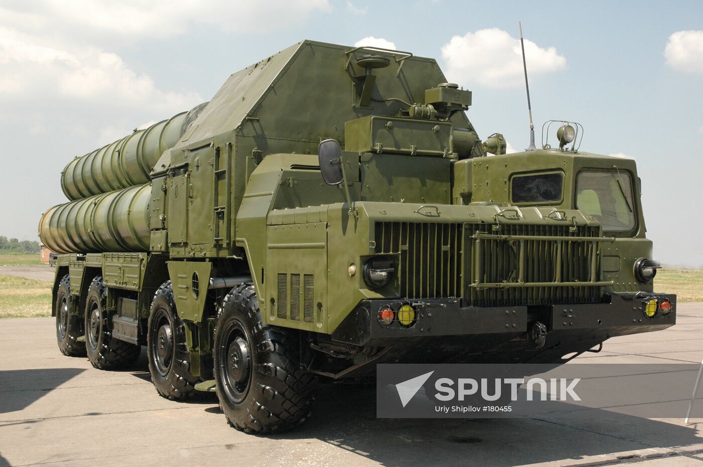 An S-300 surface-to-air missile system