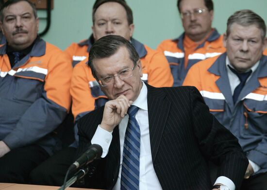 Viktor Zubkov visiting Syktyvkar