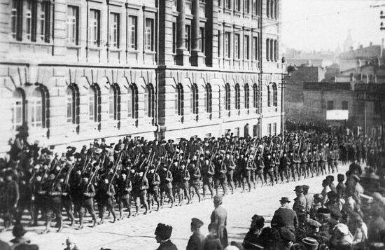 Vladivostok Civil War U.S. troops