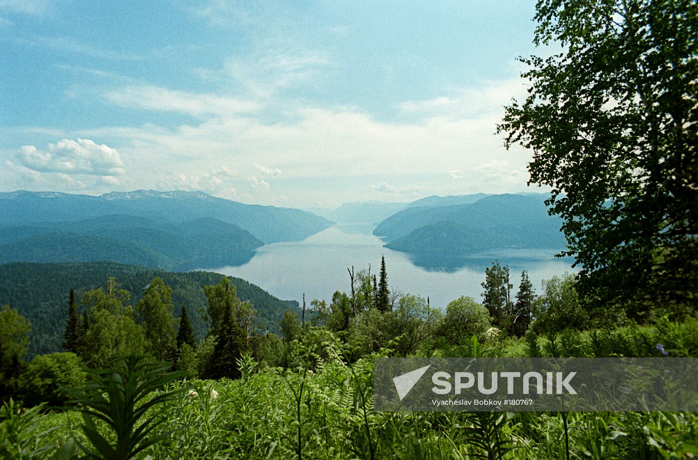 Altai Lake Teletskoye