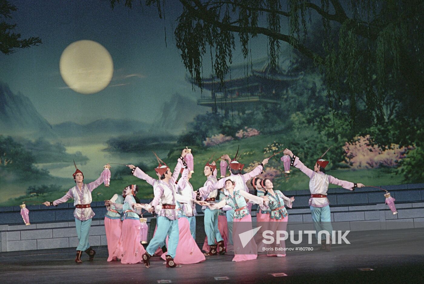 Pyongyang North Korea stage performance