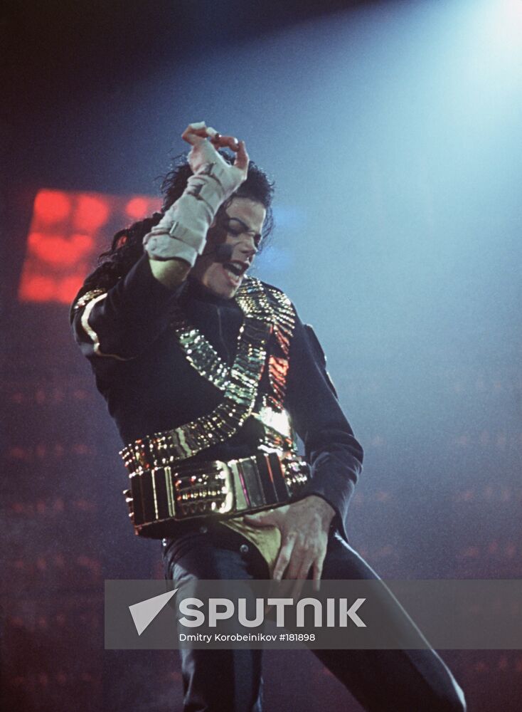 Michael Jackson concert Moscow