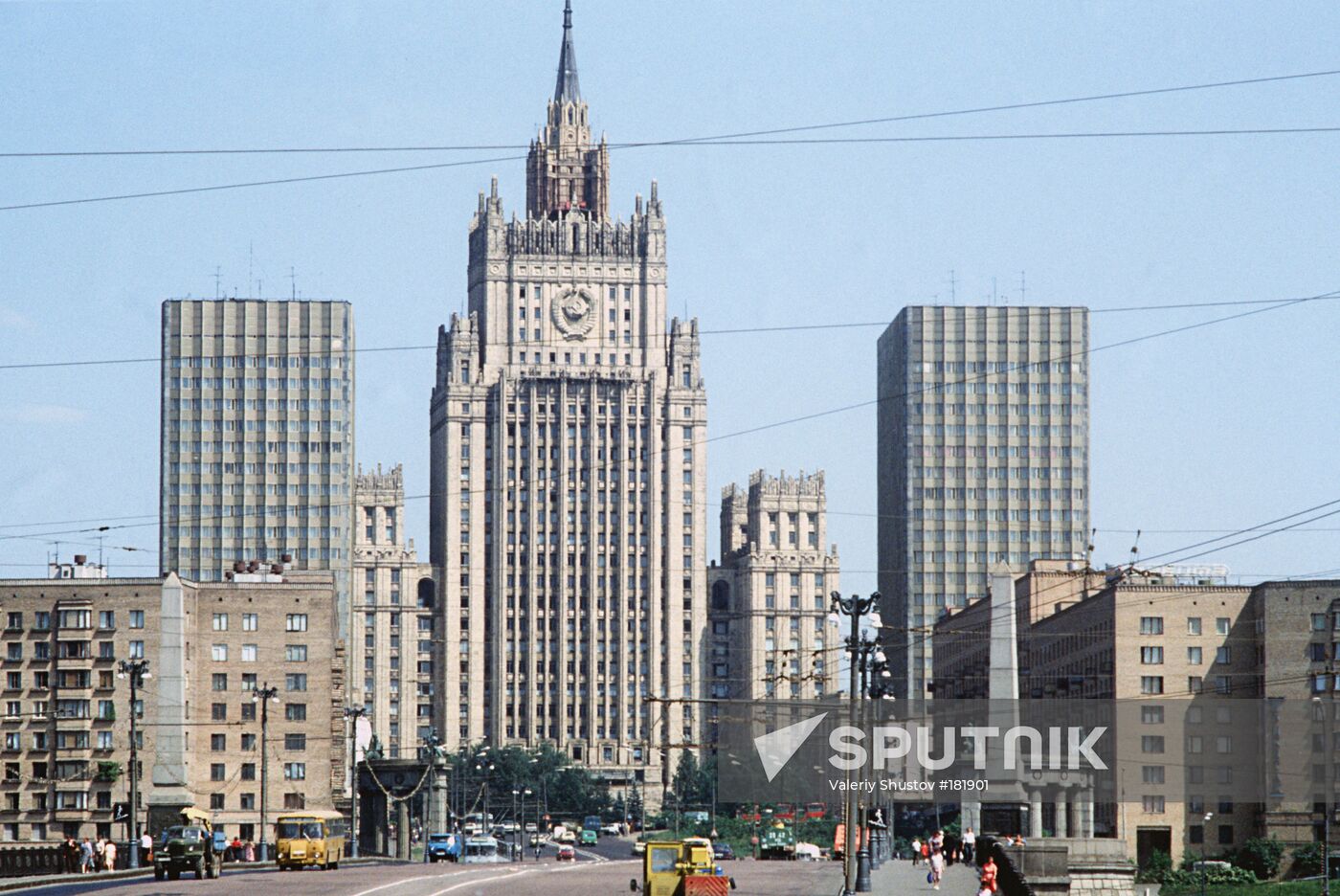 Russia Foreign Ministry building