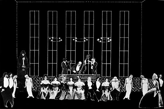 Moscow Art Theater play "The Life of a Man"