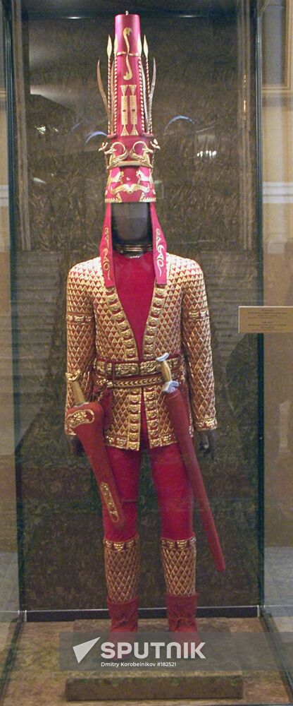 Golden Warrior exhibition Kazakhstan Kremlin 