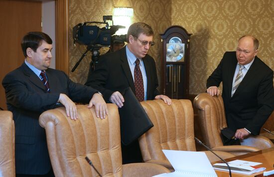 Igor Levitin, Vladislav Putilin, Aleksey Fedorov