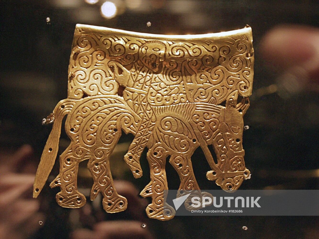 Scythian jewelry exhibition State History Museum Moscow