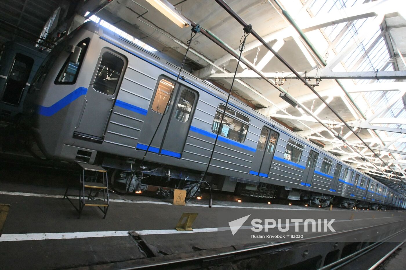 Moscow metro Sokol depot