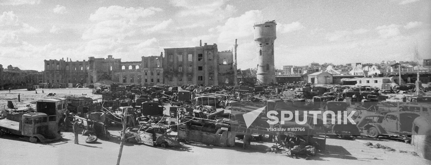 Stalingrad WWII ruins