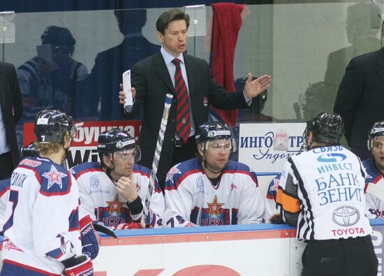 Ice hockey: CSKA-SKA 