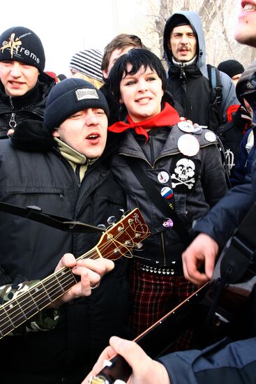 The funeral of  Yegor Letov