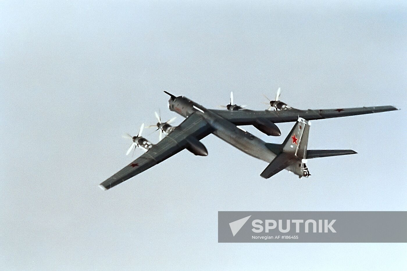 Tu-95 Bear strategic bomber 