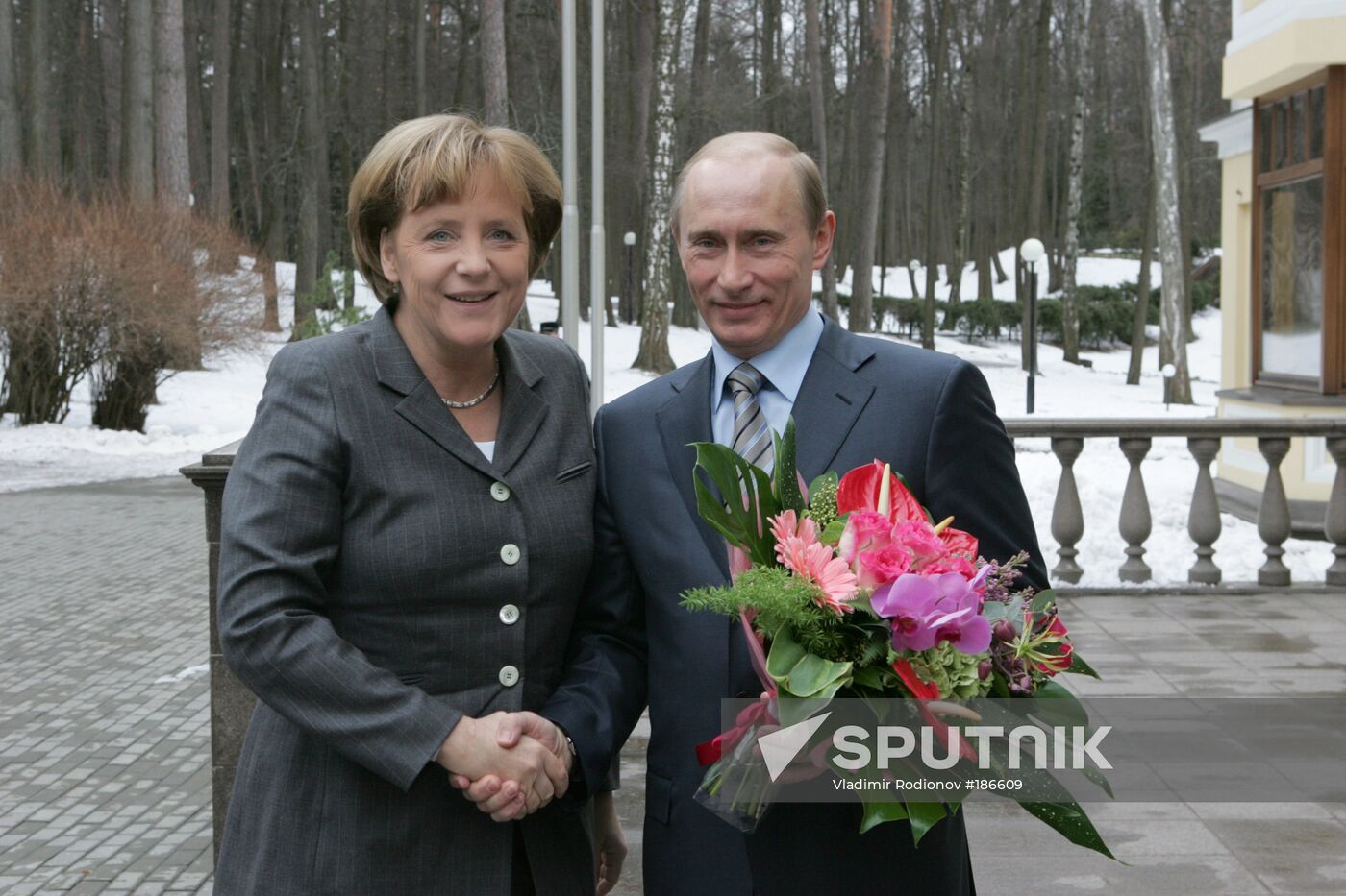 Angela Merkel Vladimir Putin