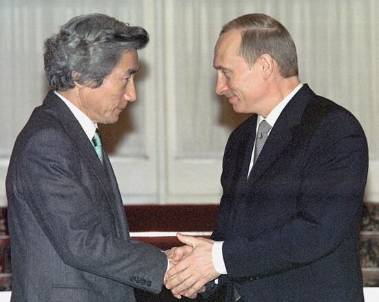 Putin, Koizumi, meeting, talks, the Kremlin