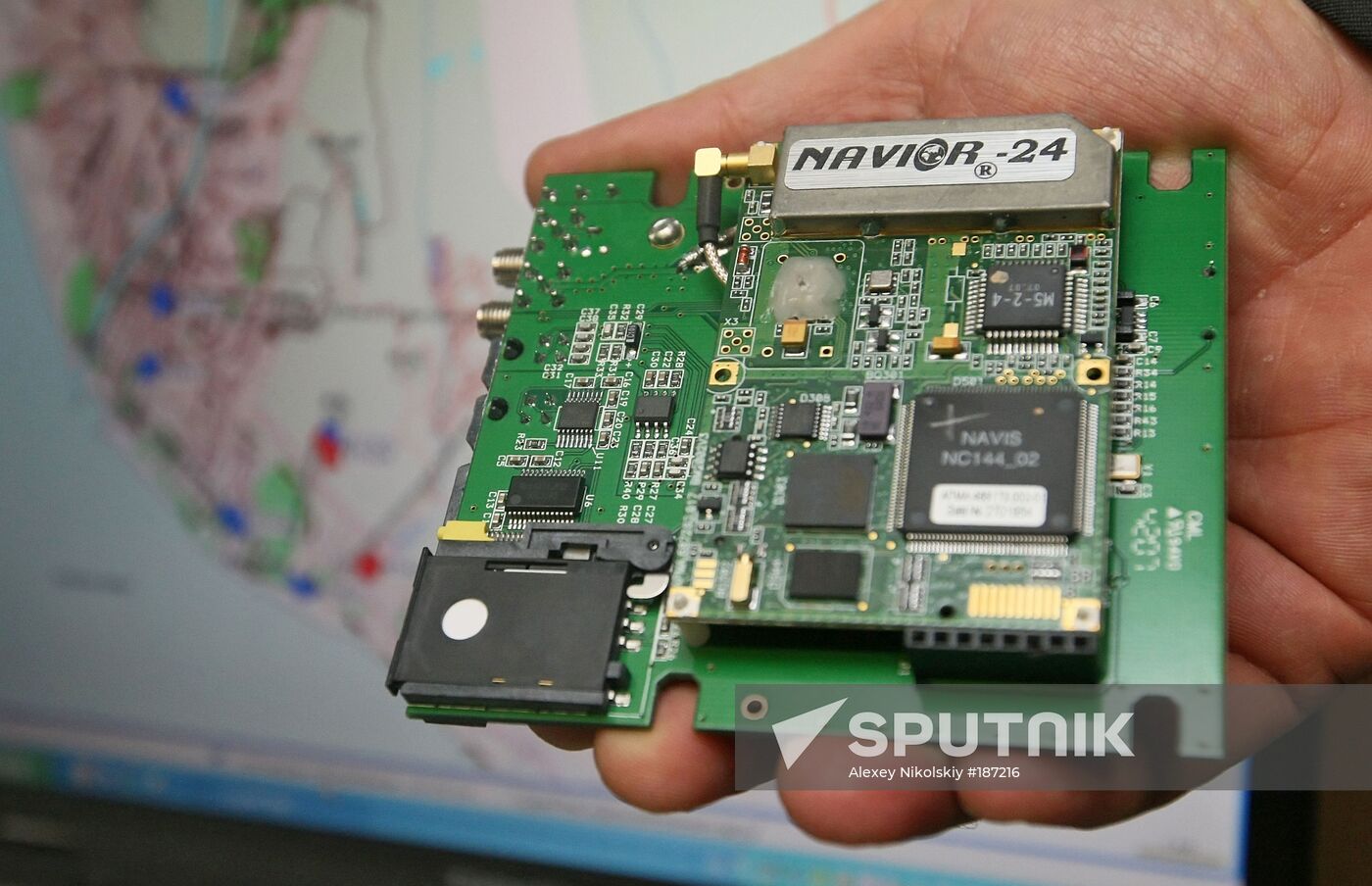 A Global Navigation Satellite System [GLONASS] receiver 