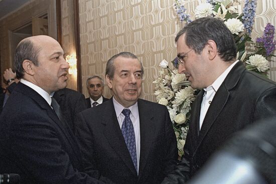 Ivanov Volsky Khodorkovsky Russian Union of Industrialists and E