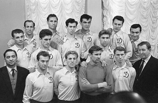Football Dinamo team USSR champion