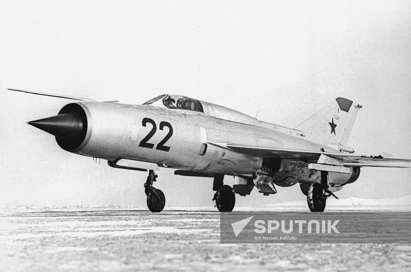 Soviet MIG-21 fighter